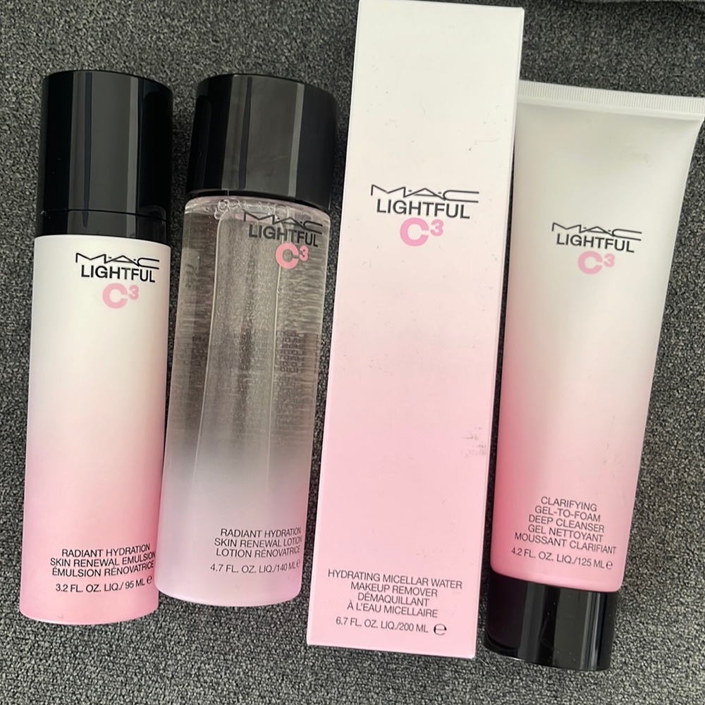 MAC Lightful c3 skincare